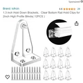 Ngàm giữ rèm cửa (Door Blind down holding Bracket) - Thumbnail 4