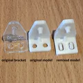 Pat treo giữ rèm cửa 3D có thể điều chỉnh linh hoạt - Thumbnail 1