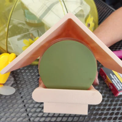 Nhà chim cho hũ thức ăn (Vogelhaus für Futterglas)