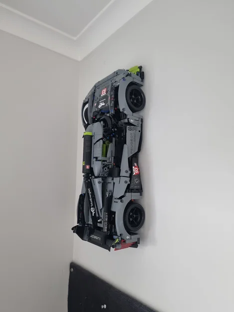 Móc treo tường ẩn cho Lego Peugeot 9X8 (Invisible Wall Hangar) - Image 1