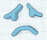 Bộ khuôn mặt cảm xúc độc đáo cho mô hình Dummy 13 - Image 5