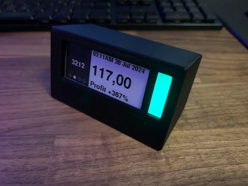 Chân đế để bàn cho TickrMeter: Thiết kế tối ưu góc nhìn - Image 1