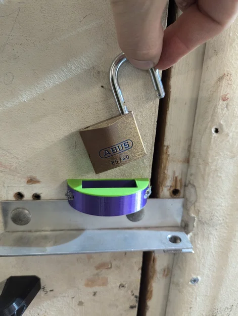 Giá đỡ khóa Abus 85/40 in 3D gọn nhẹ, tiện lợi - Image 1