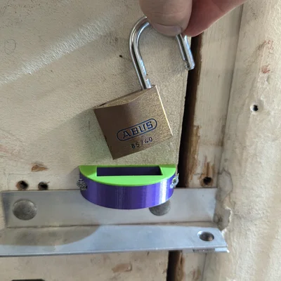 Giá đỡ khóa Abus 85/40 in 3D gọn nhẹ, tiện lợi