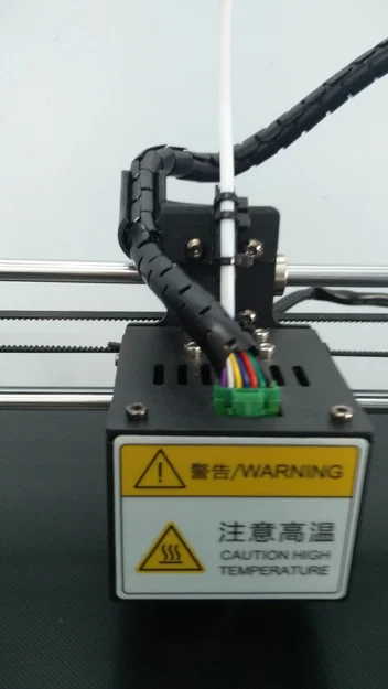 Dây hotend & ngàm dẫn ống PTFE cho Anycubic I3 Mega - Image 1