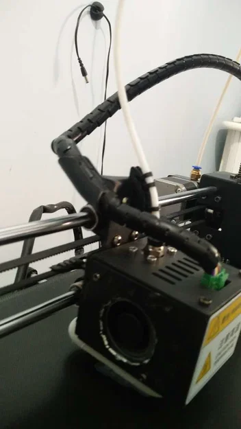 Dây hotend & ngàm dẫn ống PTFE cho Anycubic I3 Mega - Image 3