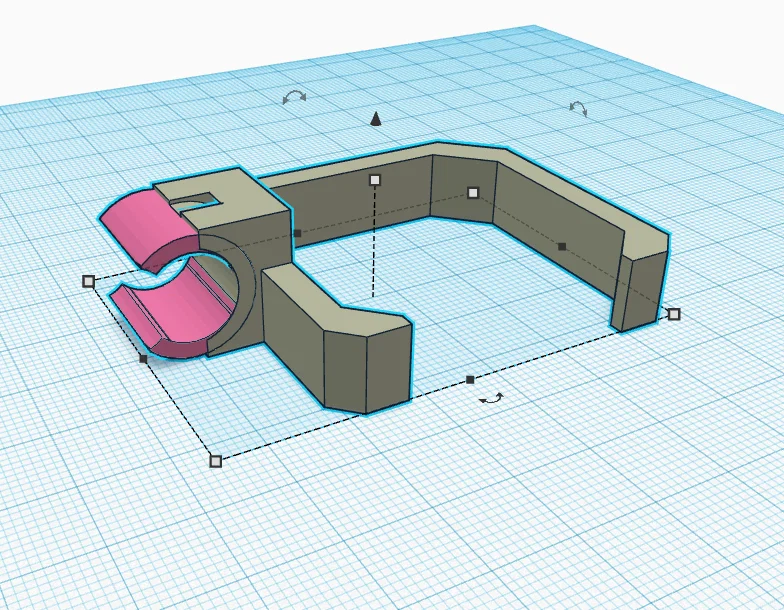 Kẹp giữ dây cáp extruder cho máy in 3D Anycubic i3 Mega - Image 1