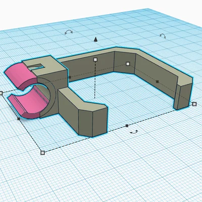 Kẹp giữ dây cáp extruder cho máy in 3D Anycubic i3 Mega