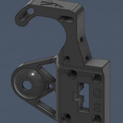 ERCF Motor_Arm_NEMA17 Molex 2x6 Connector