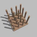 4 in a Row 3D/ 4 Gewinnt 3D STL/3MF/STEP - Thumbnail 4
