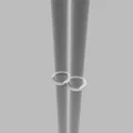Kẹp cố định ống PTFE 4mm - Giữ dây dẫn máy in 3D gọn gàng - Thumbnail 2