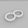 Kẹp cố định ống PTFE 4mm - Giữ dây dẫn máy in 3D gọn gàng - Thumbnail 3
