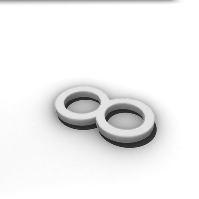 Kẹp cố định ống PTFE 4mm - Giữ dây dẫn máy in 3D gọn gàng