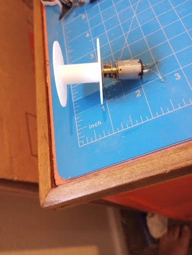 Spool Trục Cuốn Dây 3D Cho Máy Gắp Thú Mini Dùng Motor DC - Image 3