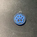 Thẻ tên cho mèo có chữ cái đầu (Cat tag with letter) - Thumbnail 4