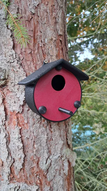 Hộp làm tổ cho chim (Nistkasten) | Nesting Box for Birds - Image 1