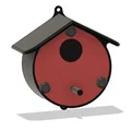 Hộp làm tổ cho chim (Nistkasten) | Nesting Box for Birds - Thumbnail 2