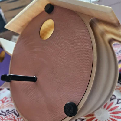 Nhà Chim 3D Cho Chim Sẻ Ngô (Great Tit Nest Box) - Thiết kế vườn bền đẹp