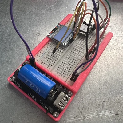 Breadboard Dùng Pin (Battery Powered Breadboard)