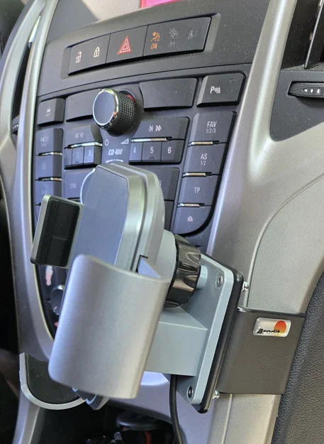 Giá đỡ điện thoại gập trên xe cho Smartphone (Fold Smartphone car holder) - Image 5