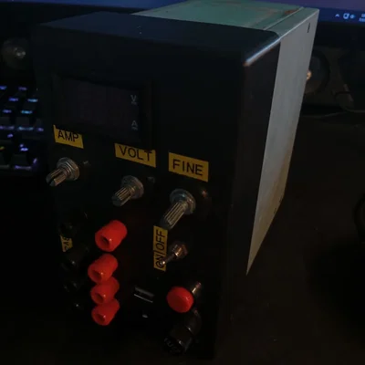 Nguồn DC Chỉnh Áp DIY (DIY Adjustable DC Power Supply)