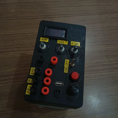 Nguồn DC Chỉnh Áp DIY (DIY Adjustable DC Power Supply)