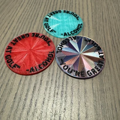 Marker bóng golf (Golf Ball Marker)