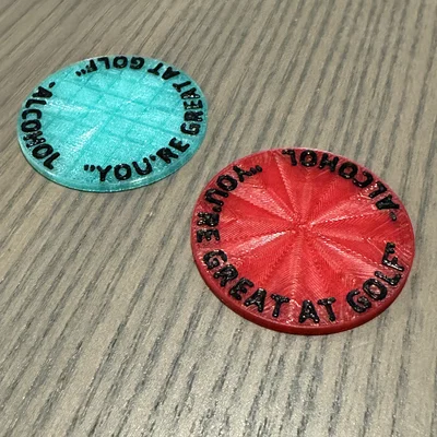 Marker bóng golf (Golf Ball Marker)