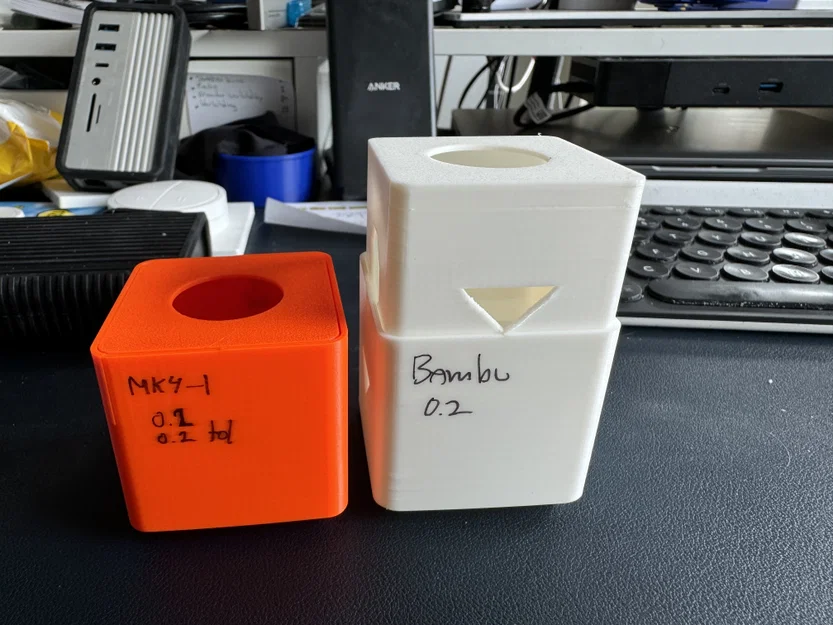 Khối test độ chính xác giữa các máy in (Inter Printer Accuracy Test Cube) - Image 9