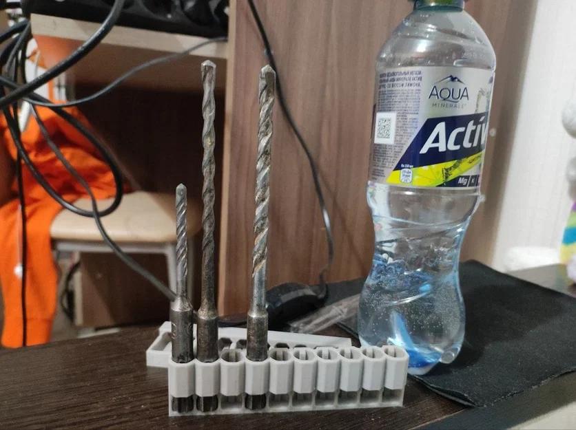 Holder mũi SDS Plus (x10) cho máy khoan búa - Print-in-place - Image 1