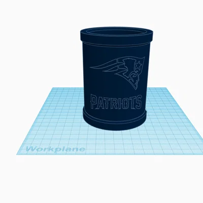 Bọc giữ nhiệt lon (Koozie) chủ đề New England Patriots cho fan NFL