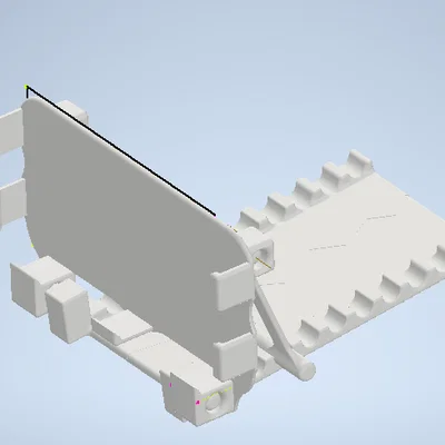 Giá đỡ điện thoại để bàn Phoneholder V2 cứng cáp, dễ in 3D