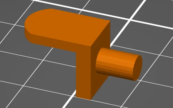 Chốt đỡ kệ tủ 3D - Phụ kiện thay thế đơn giản, chắc chắn - Image 1