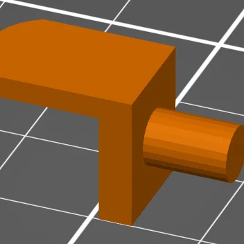 Chốt đỡ kệ tủ 3D - Phụ kiện thay thế đơn giản, chắc chắn