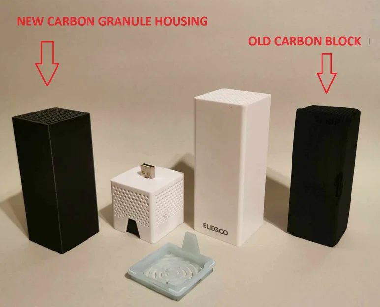 ELEGOO Carbon Filter REPLACEMENT - DIY (Thay lõi than hoạt tính dạng hạt) - Image 4