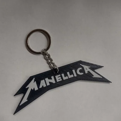 Móc khóa Manellica - Phụ kiện độc đáo cho fan nhạc Rock