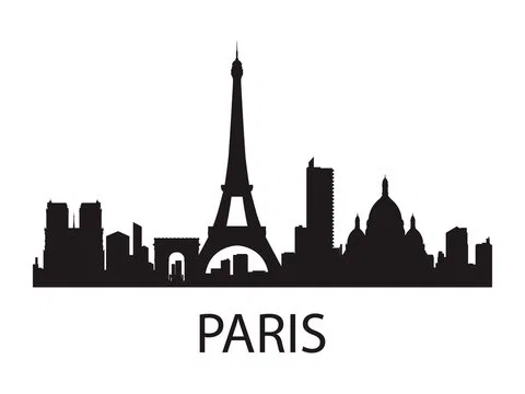 Mô hình trang trí Paris Skyline tinh tế in 3D - Image 1
