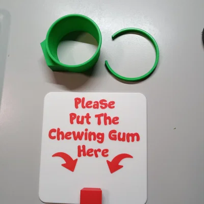 Thùng rác kẹo cao su (Chewing Gum Bin Trash)