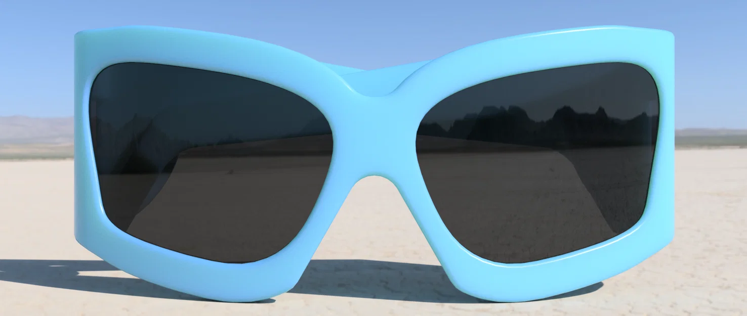 Mô hình kính râm thời trang in 3D độc đáo - Image 2