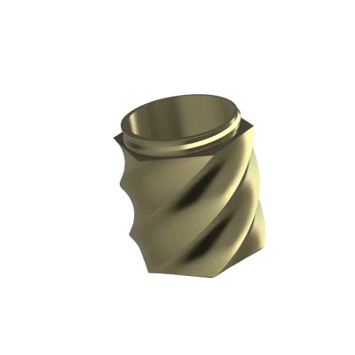 Hũ Cất Giấu Dạng Lục Giác Xoắn (Twisted Hex Stash Jar)