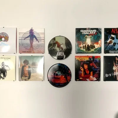 Giá treo đĩa than Vinyl gắn tường thông minh - Thiết kế tối giản