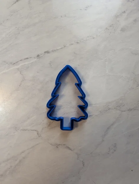 Khuôn cắt bánh quy hình cây thông Noel 3D độc đáo - Image 2