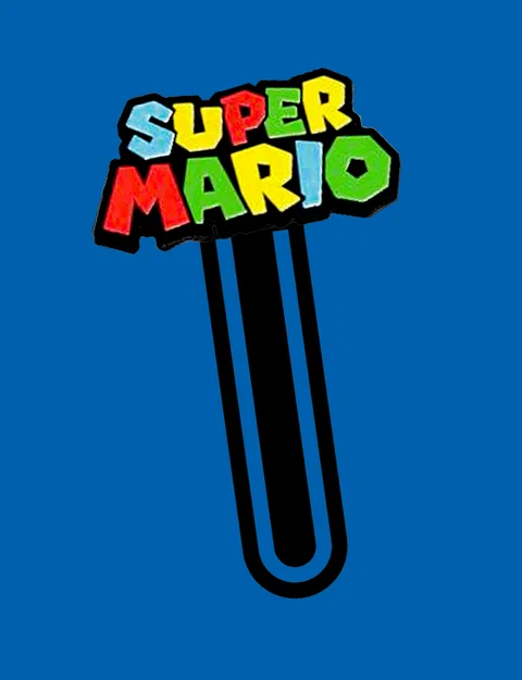 Mô hình móc khóa và kẹp sách Super Mario cho máy in 3D - Image 2