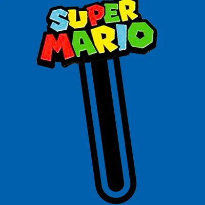 Mô hình móc khóa và kẹp sách Super Mario cho máy in 3D