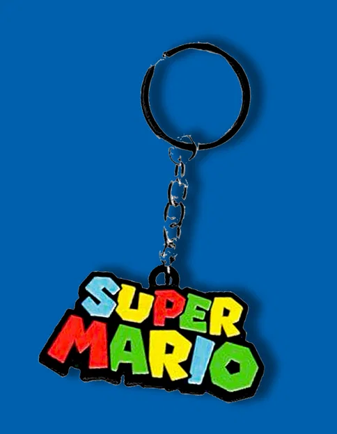 Mô hình móc khóa và kẹp sách Super Mario cho máy in 3D - Image 3