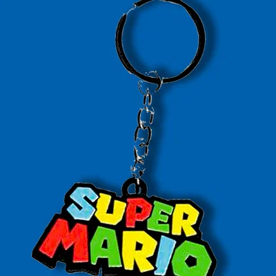 Mô hình móc khóa và kẹp sách Super Mario cho máy in 3D