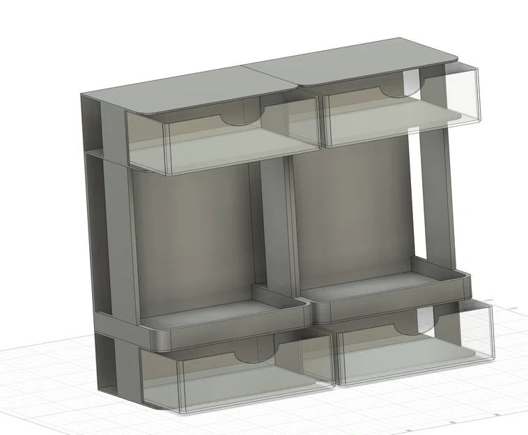 Khay đựng đồ đa năng để bàn ORGANIZZATORE GT272 (Thiết kế 3D) - Image 2