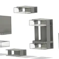 Khay đựng đồ đa năng để bàn ORGANIZZATORE GT272 (Thiết kế 3D) - Thumbnail 3
