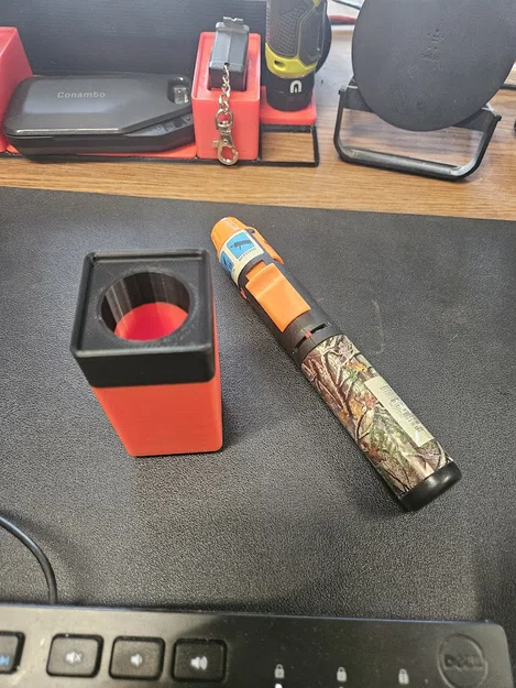 Đế cắm đèn khò Butane (Torch) hệ Gridfinity 1x1 gọn gàng - Image 2