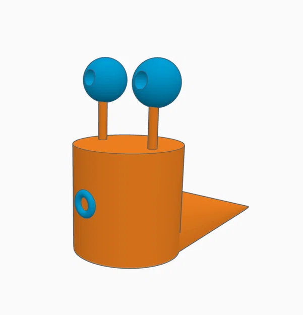 Mô hình chú sên Sango the Slug siêu dễ thương cho máy in 3D - Image 1